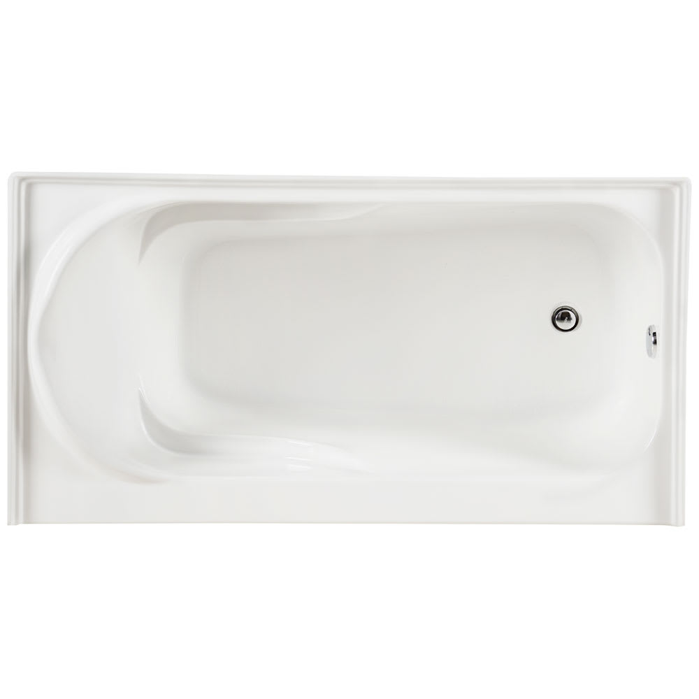 Baignoire alcôve Miranda Cordo drain à droite 60&nbsp;po&nbsp;x&nbsp;30&nbsp;po