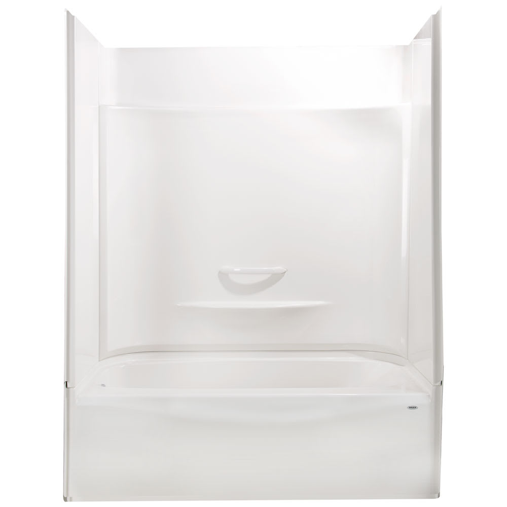 MAAX Essence Sectional Tub/Shower Left-Hand Drain 60 in x 30 in