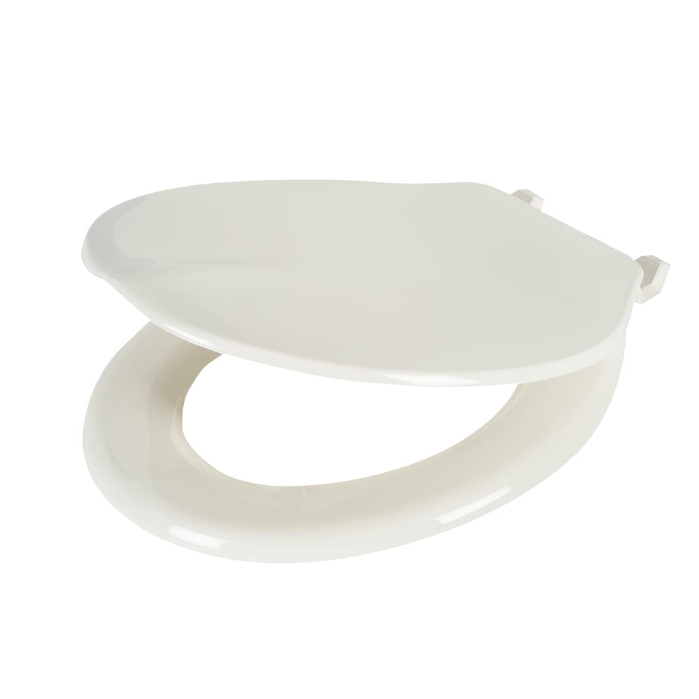 Siège de toilette rond en plastique