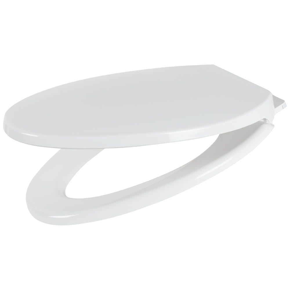 Siège de toilette allongé en plastique à fermeture lente TASSILI