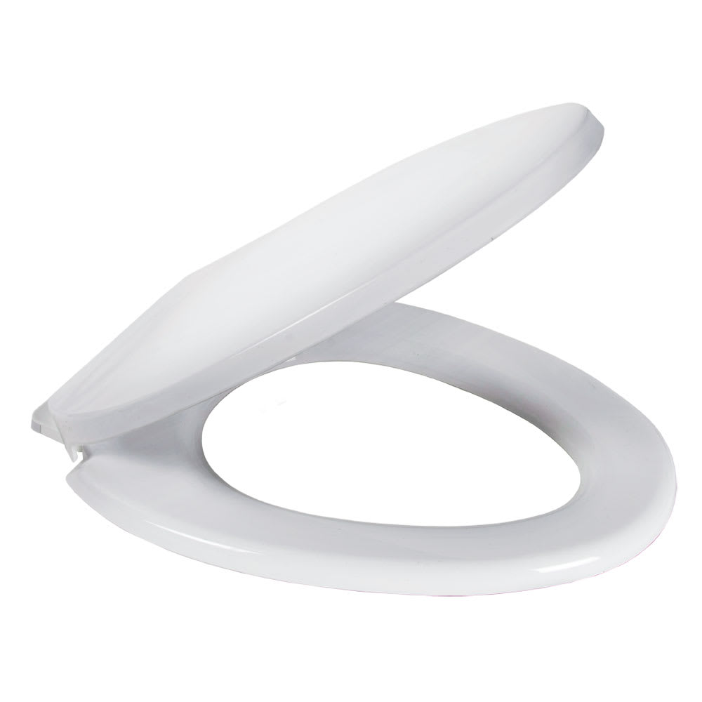 Siège de toilette allongé en plastique à fermeture lente TASSILI