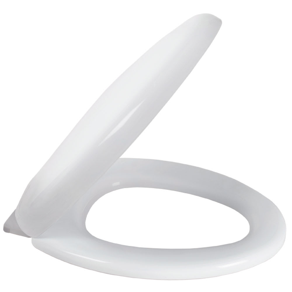 Siège de toilette allongé en plastique à fermeture lente TASSILI