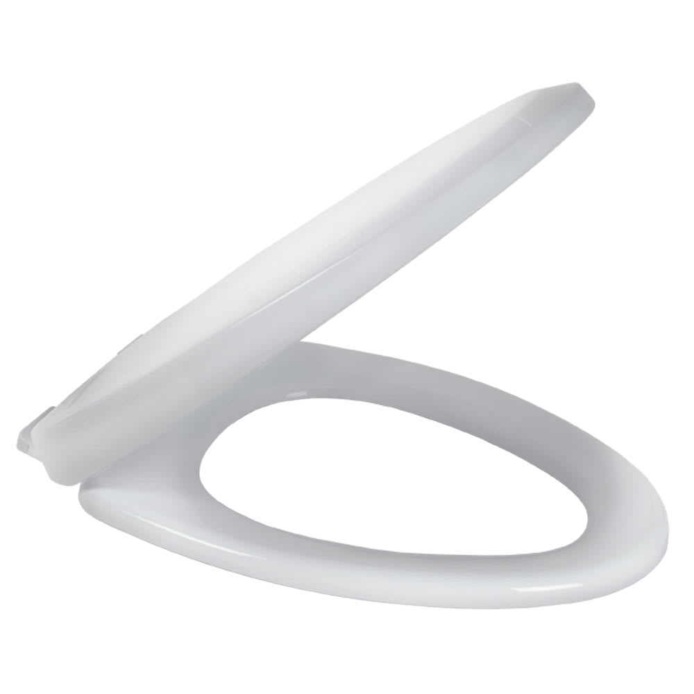 Siège de toilette allongé en plastique à fermeture lente TASSILI