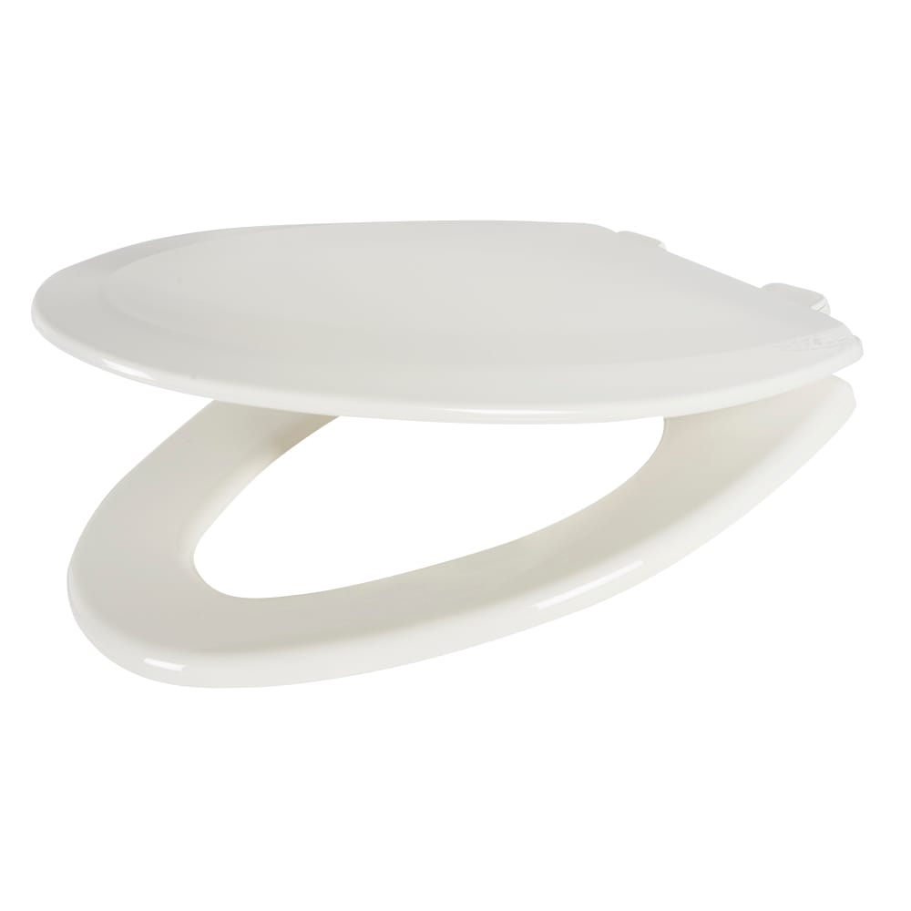 Siège de toilette allongé en bois