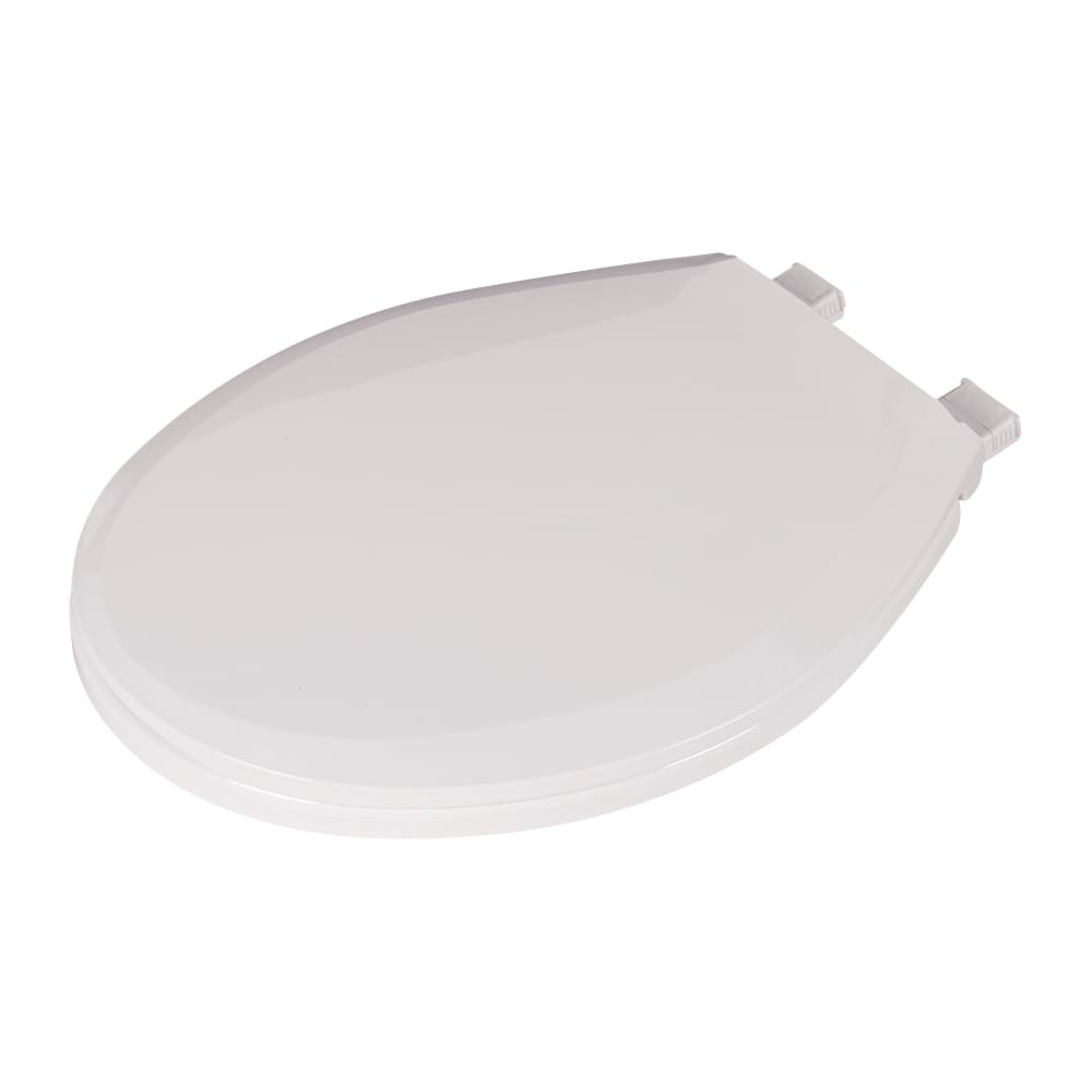 Siège de toilette en plastique rond à fermeture lente