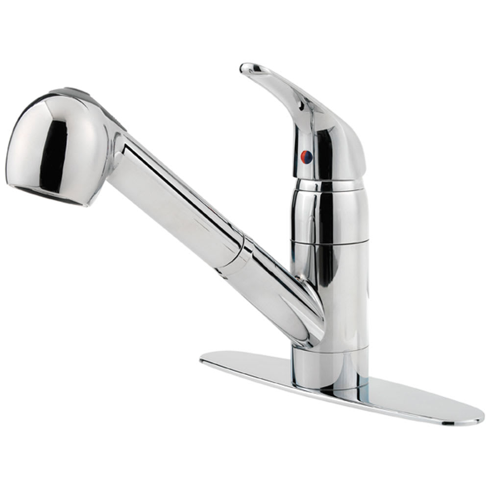 Robinet de cuisine à douchette rétractable 1 poignée Classic chrome PFISTER