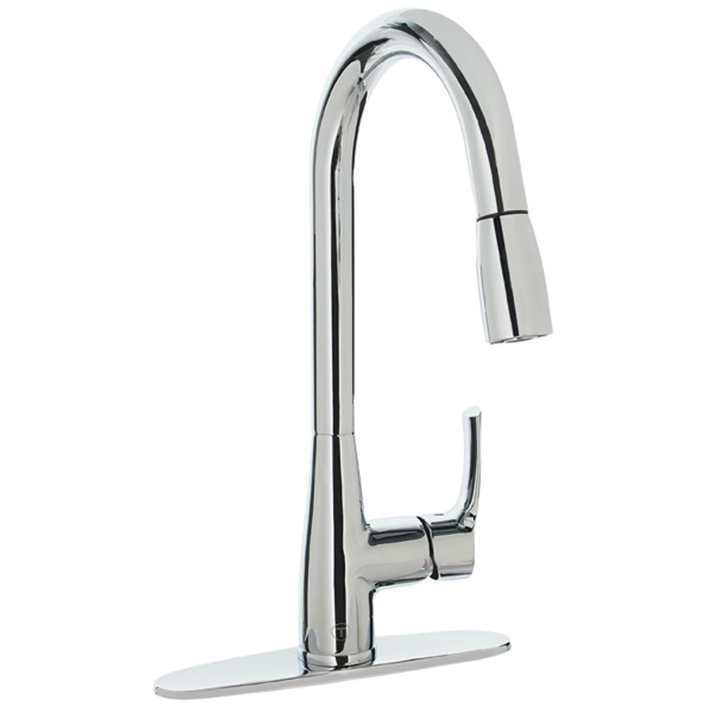 Robinet de cuisine à douchette rétractable 1 poignée Crizia chrome TASSILI