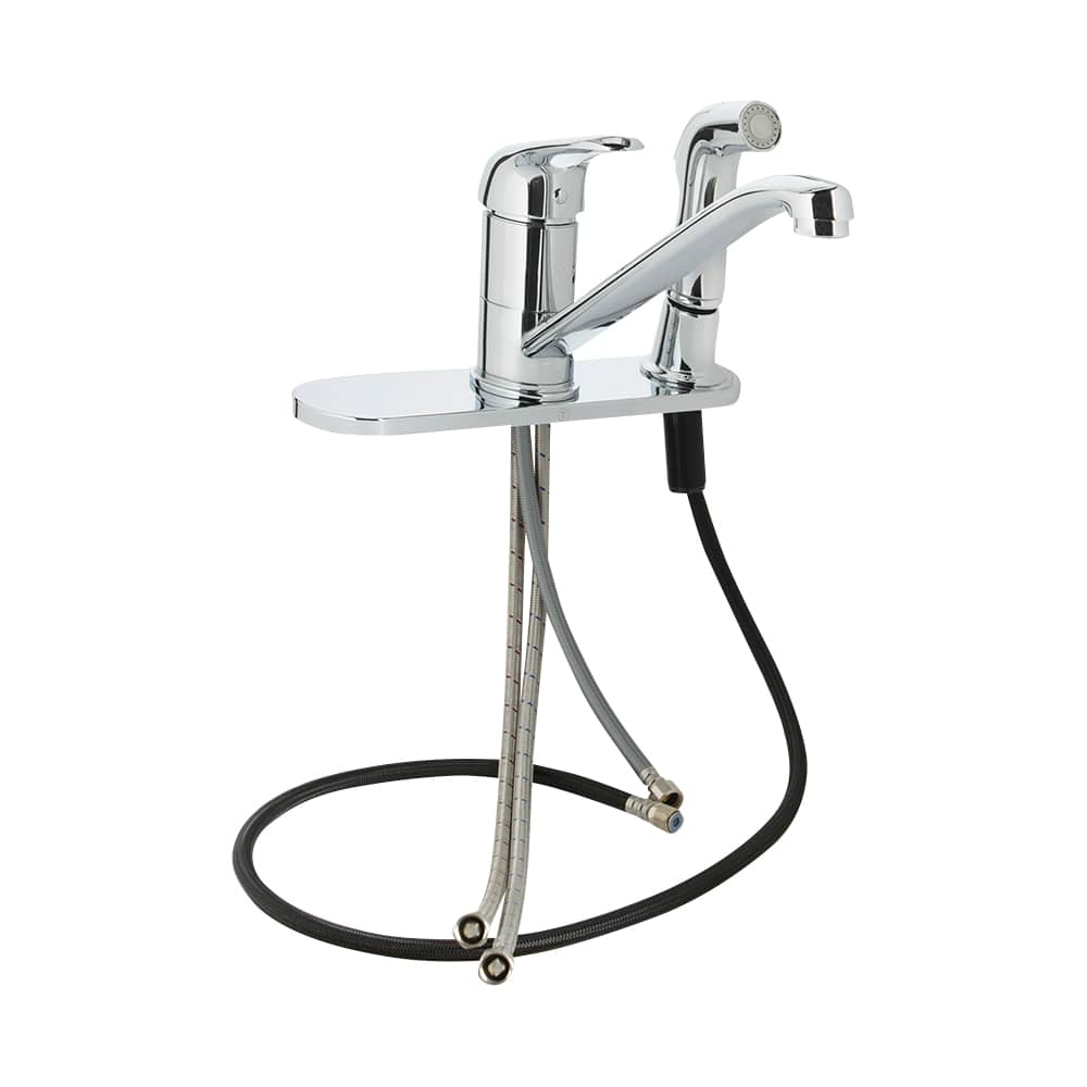 Robinet de cuisine avec rince-légumes 1 poignée Varo chrome TASSILI