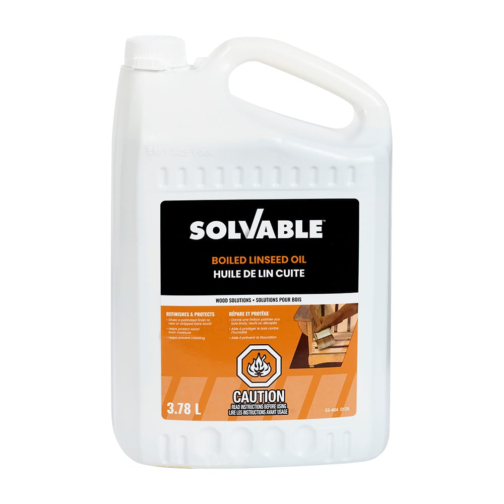 Huile de lin cuite 3,78 L