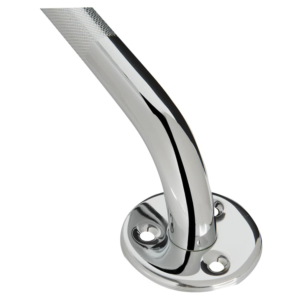 Barre d'appui de salle de bains chrome 18&nbsp;po