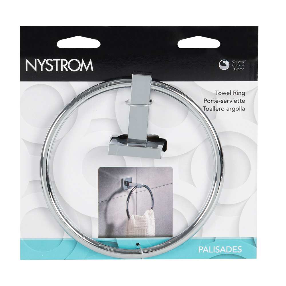 Anneau porte-serviette Palisades chrome