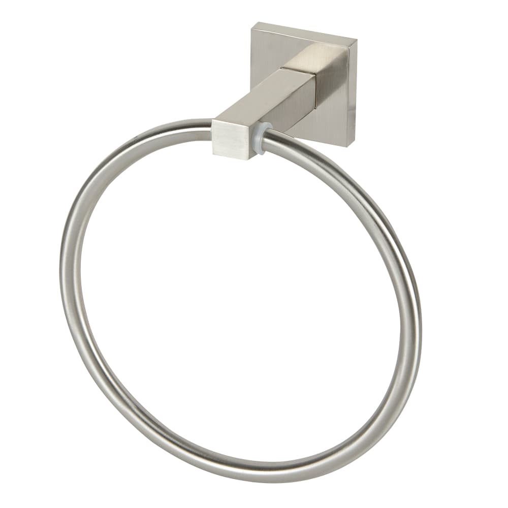Anneau porte-serviette Palisades nickel brossé