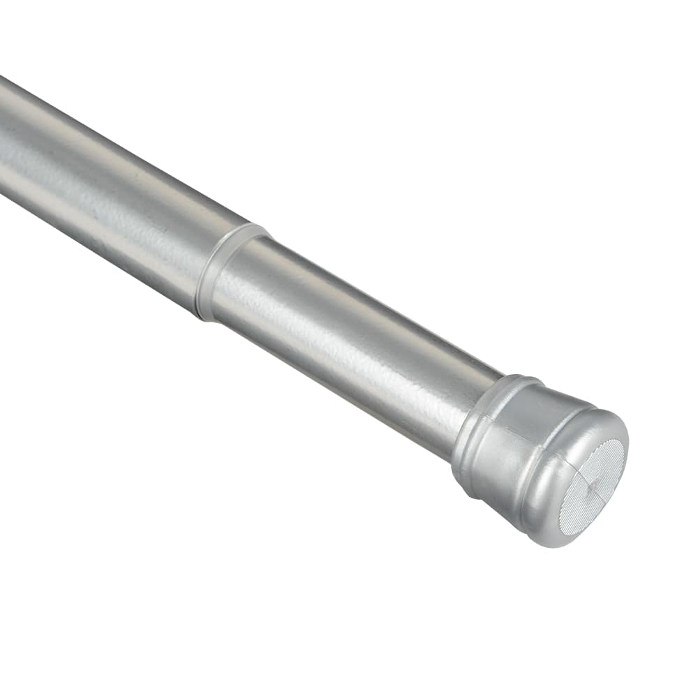 Tringle pour rideau de douche extensible chrome brossé 39 3/4 po à 72 po TASSILI