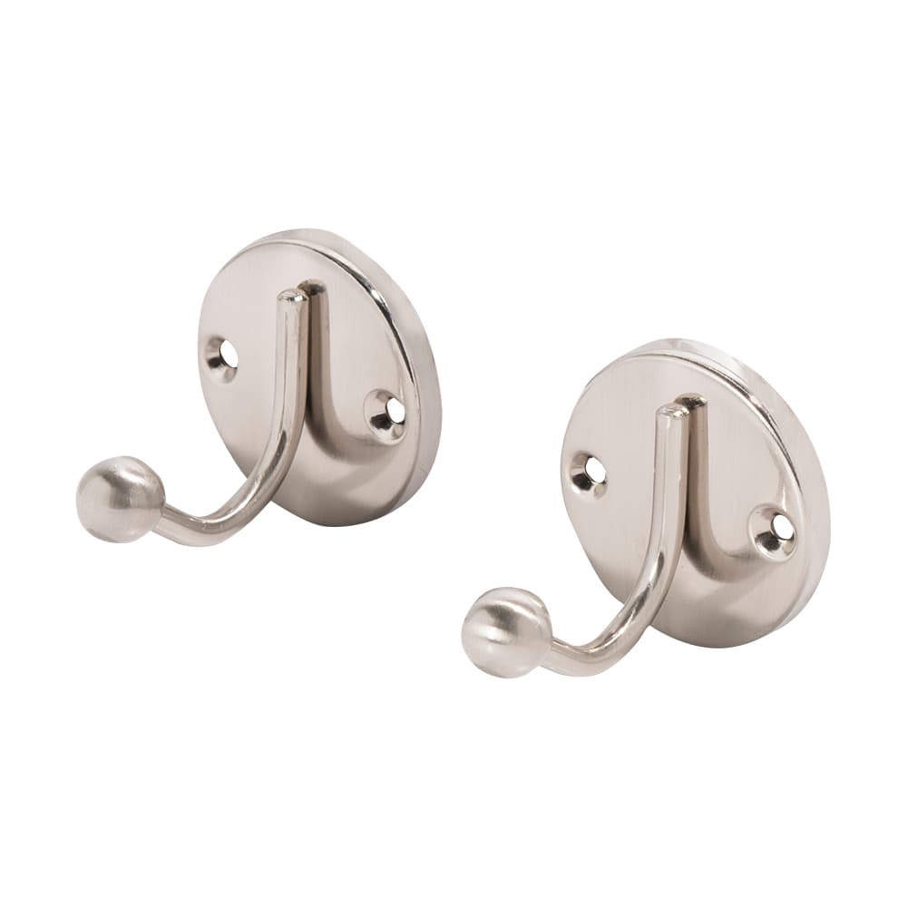 Accessoires de salle de bains Euro nickel brossé Ens/4