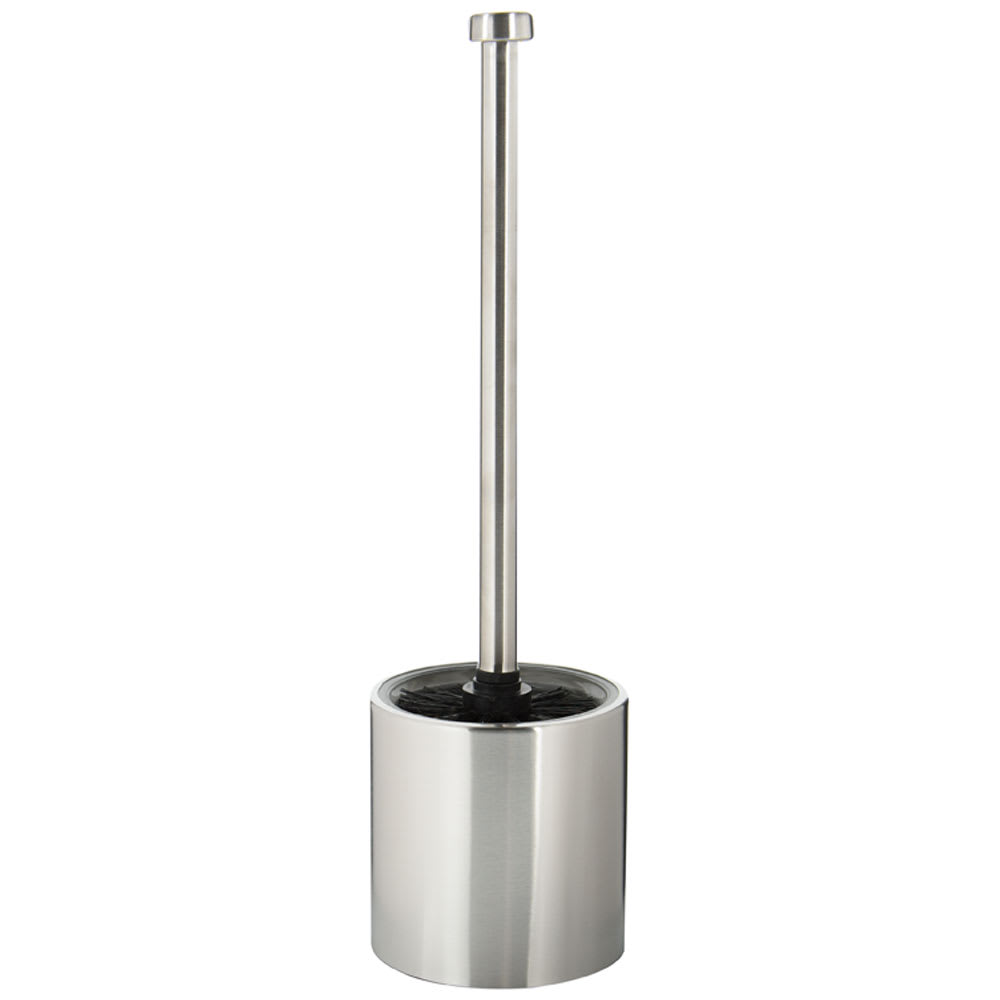 Toilet Brush with Stainless Steel Holder Chrome