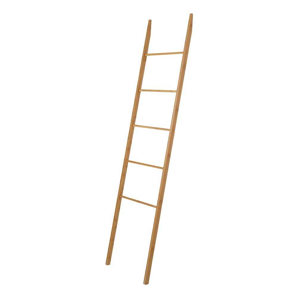 Porte-serviette échelle en bambou