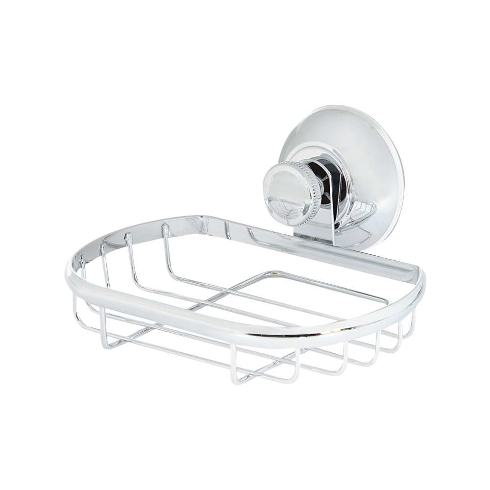 Suction Cup Soap Dish Chrome