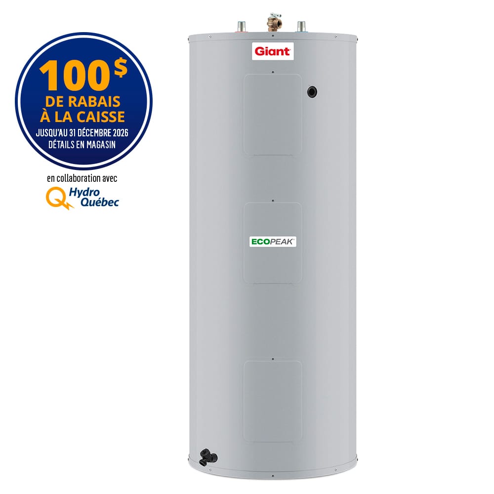 Chauffe-eau ECOPEAK Régulier 60&nbsp;gallons