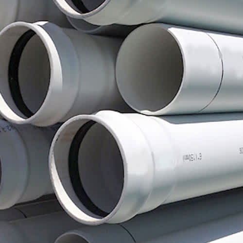 Sanitary Sewer Pipe SDR-28 White  4 in. x 14 ft.