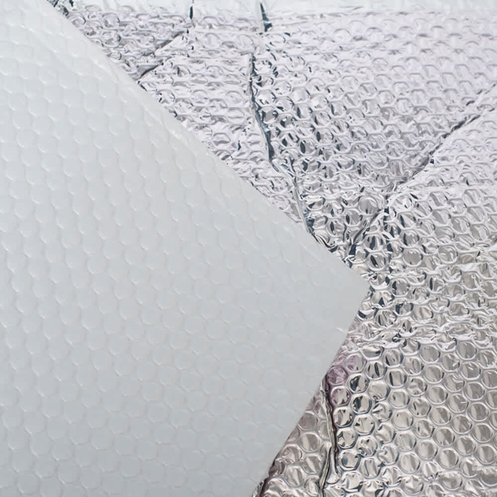 Isolant réfléchissant à bulles M2V aluminium/blanc 8&nbsp;pi&nbsp;x&nbsp;125&nbsp;pi