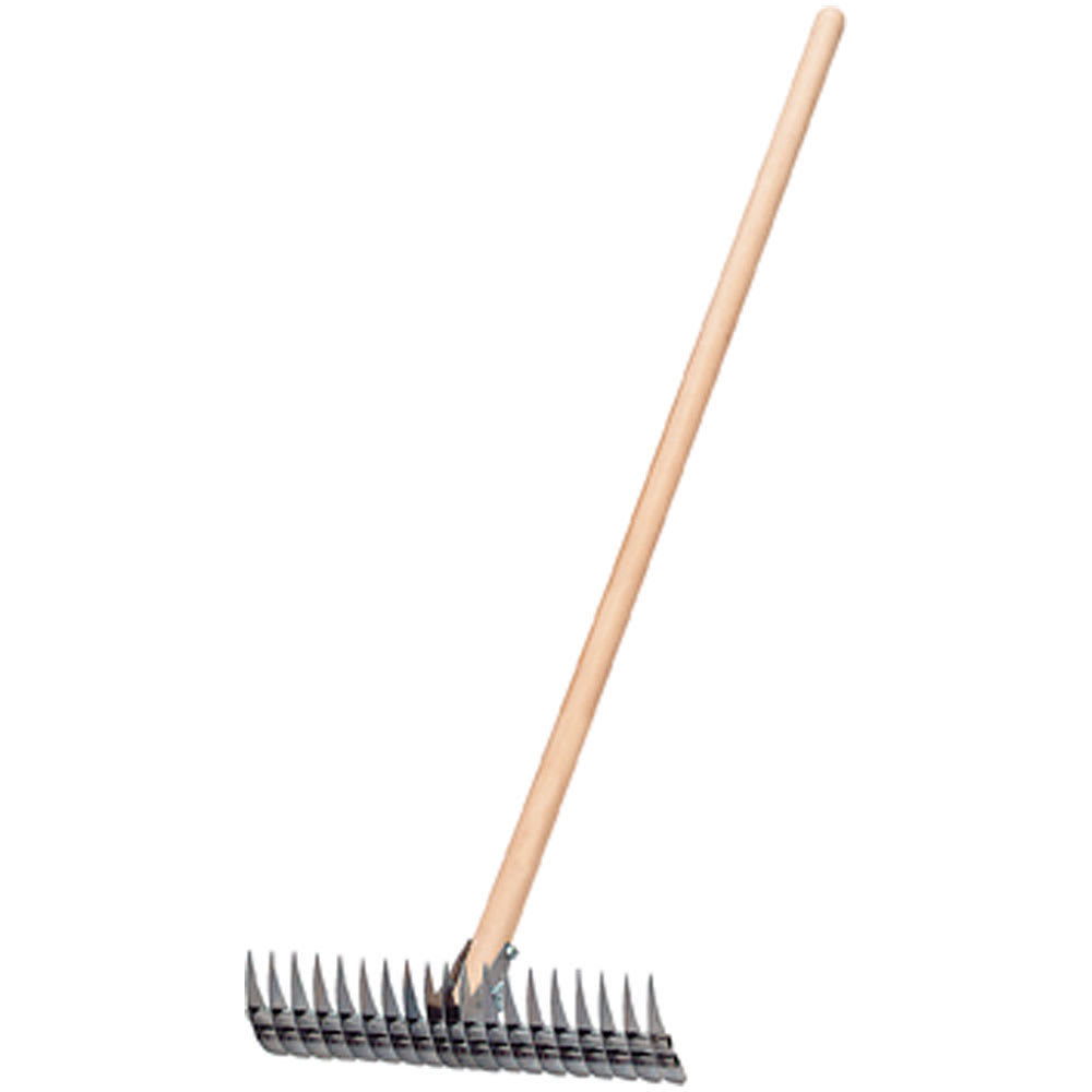 GARANT Steel Thatching Rake with Ash Handle 55 1/2 in.