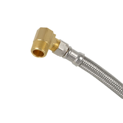 NEKTRA Dishwasher Braided Connector 3/8&nbsp;in.&nbsp;x&nbsp;3/8&nbsp;in. x 48 in.