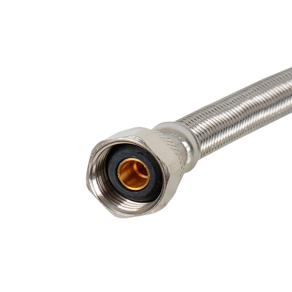 Connecteur tressé pour robinet 1/2 po x 1/2 po x 20 po NEKTRA