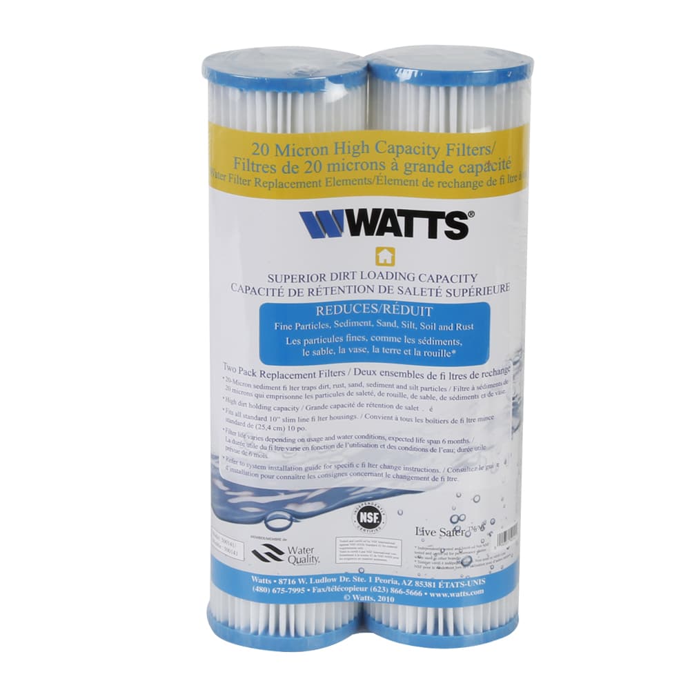 Water Filter Replacement Cartridges  20 microns