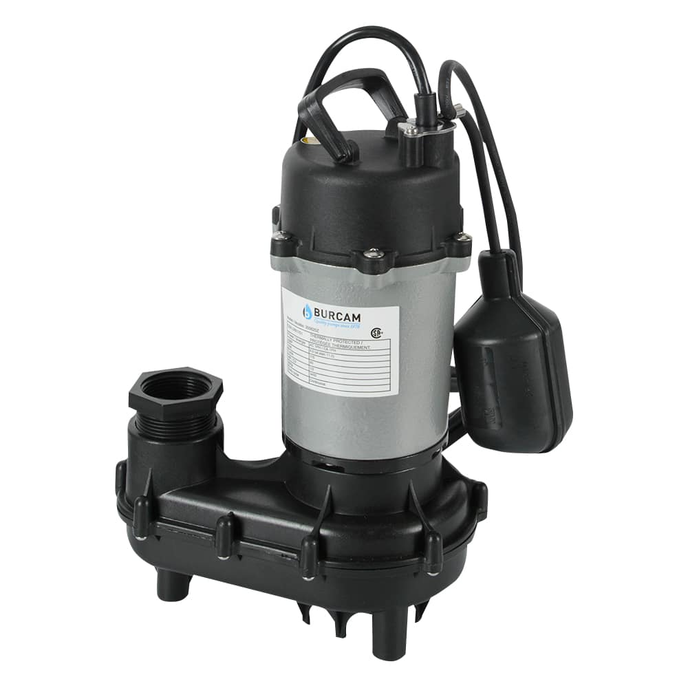 Pompe d'effluent submersible 1/2 c.v.