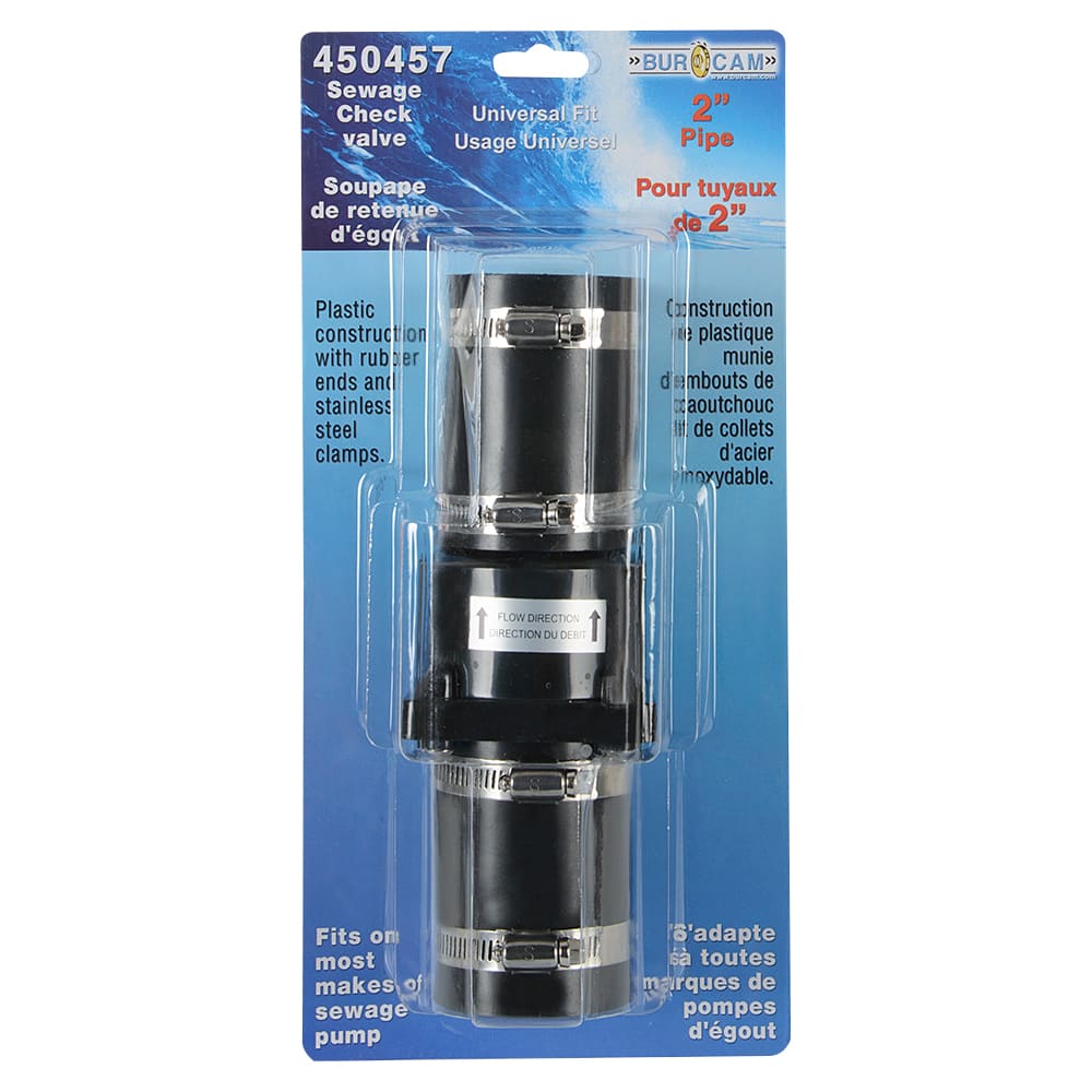 Sewage Pump Check Valve - 2 in.
