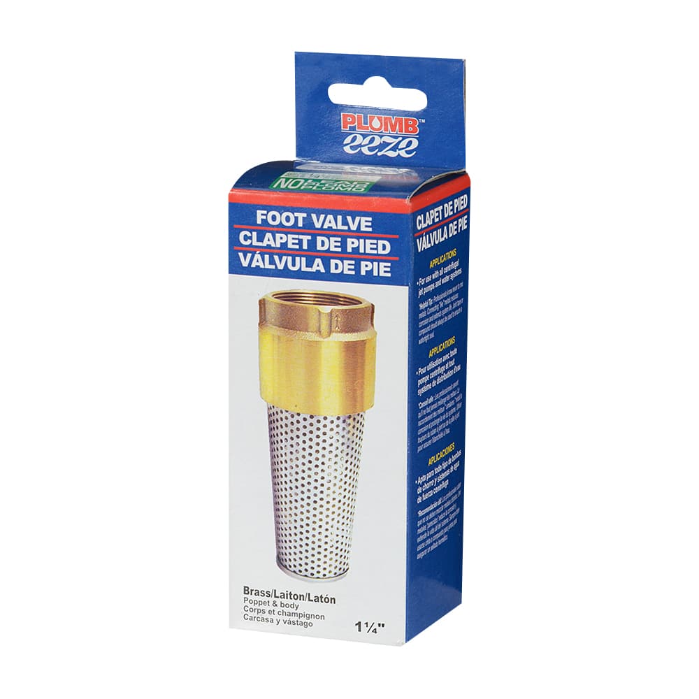 Clapet de pied pour pompe