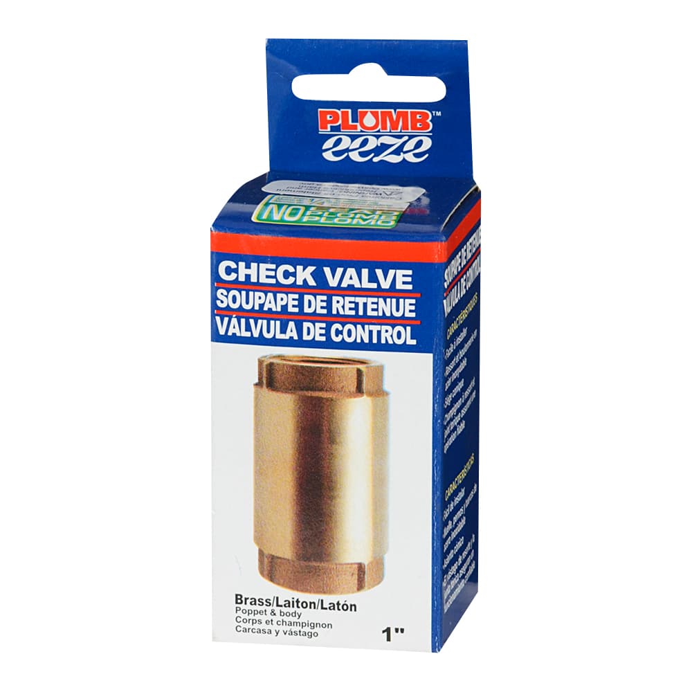 Clapet antiretour pour pompe à jet pour puits 1 po