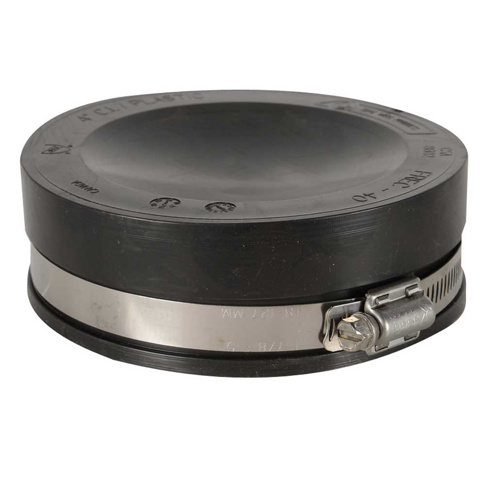 Capuchon d'étanchéité en caoutchouc 4 po