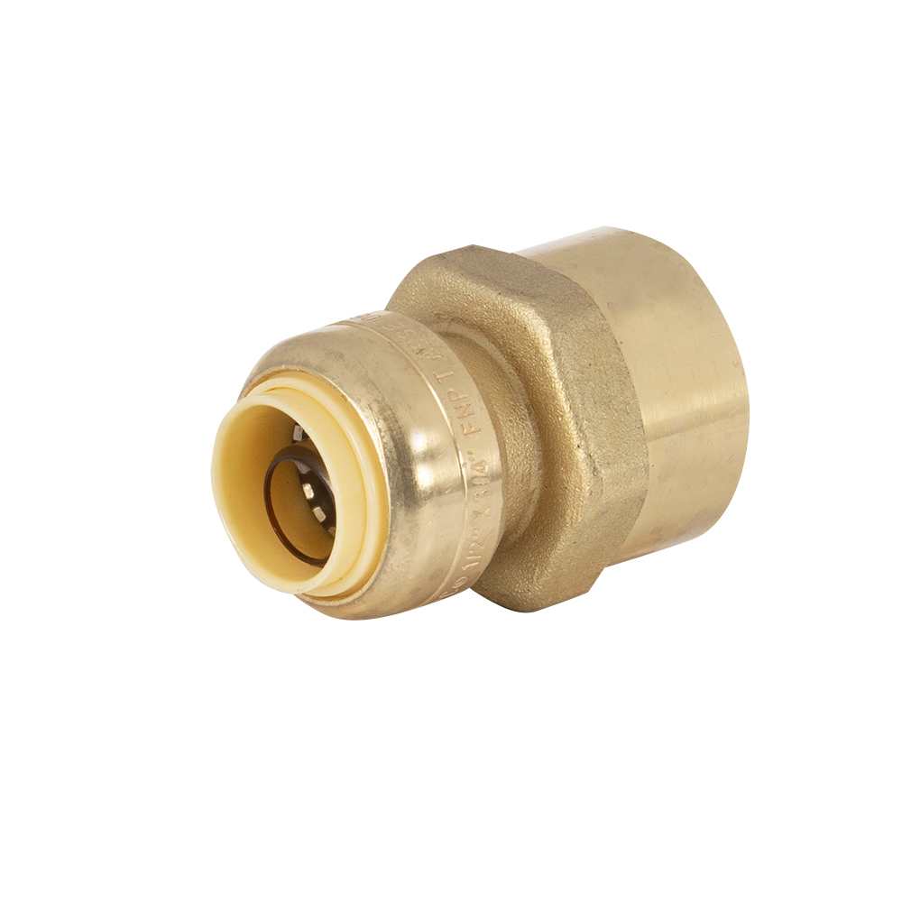 Adaptateur Easy-Grip Push 1/2 po x 3/4 po FPT