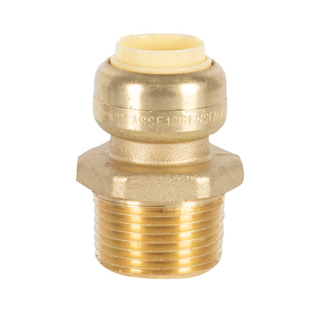 Adaptateur Easy-Grip Push 1/2 po x 3/4 po MPT