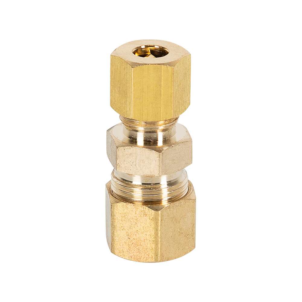 Réducteur en laiton 3/8 po comp x 1/4&nbsp;po&nbsp;comp