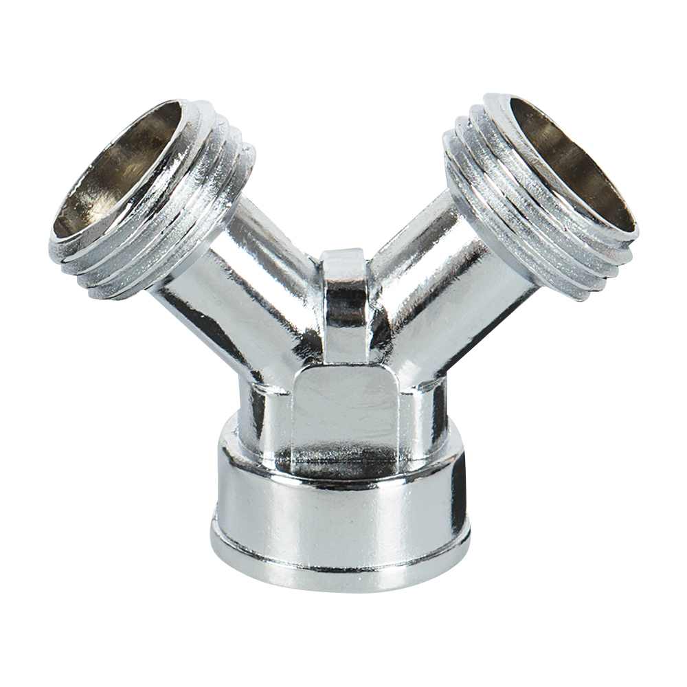 Raccord de boyau en Y 3/4 po (M x F)