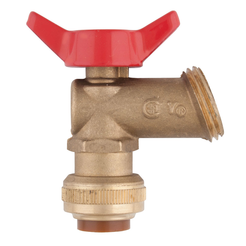 Robinet à bille Push en angle