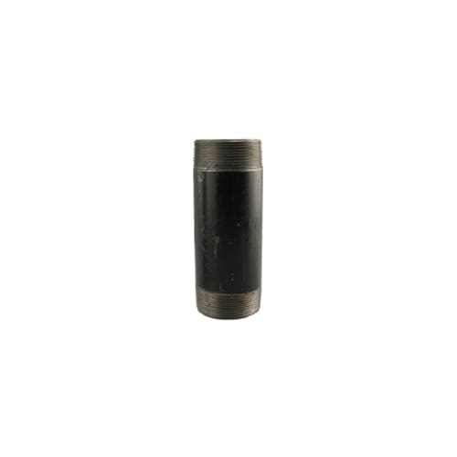 Black Steel Nipple 1/2&nbsp;in.&nbsp;x&nbsp;1&nbsp;1/2&nbsp;in.