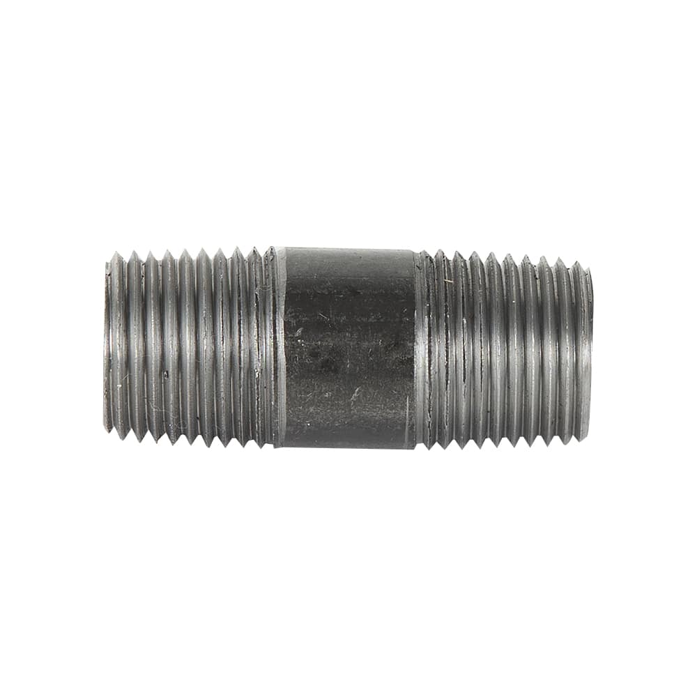 Black Steel Nipple 1/2&nbsp;in.&nbsp;x&nbsp;2&nbsp;in.