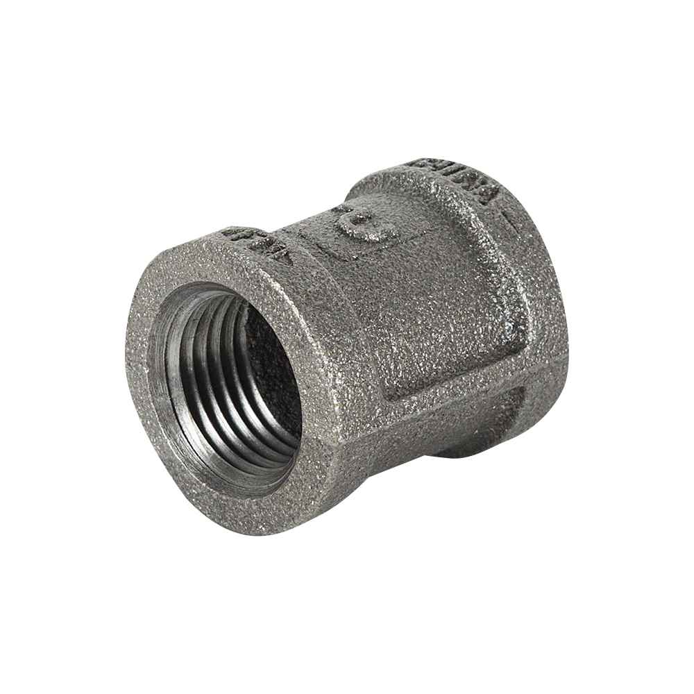 Black Steel Coupling 1/2&nbsp;in. (FxF)