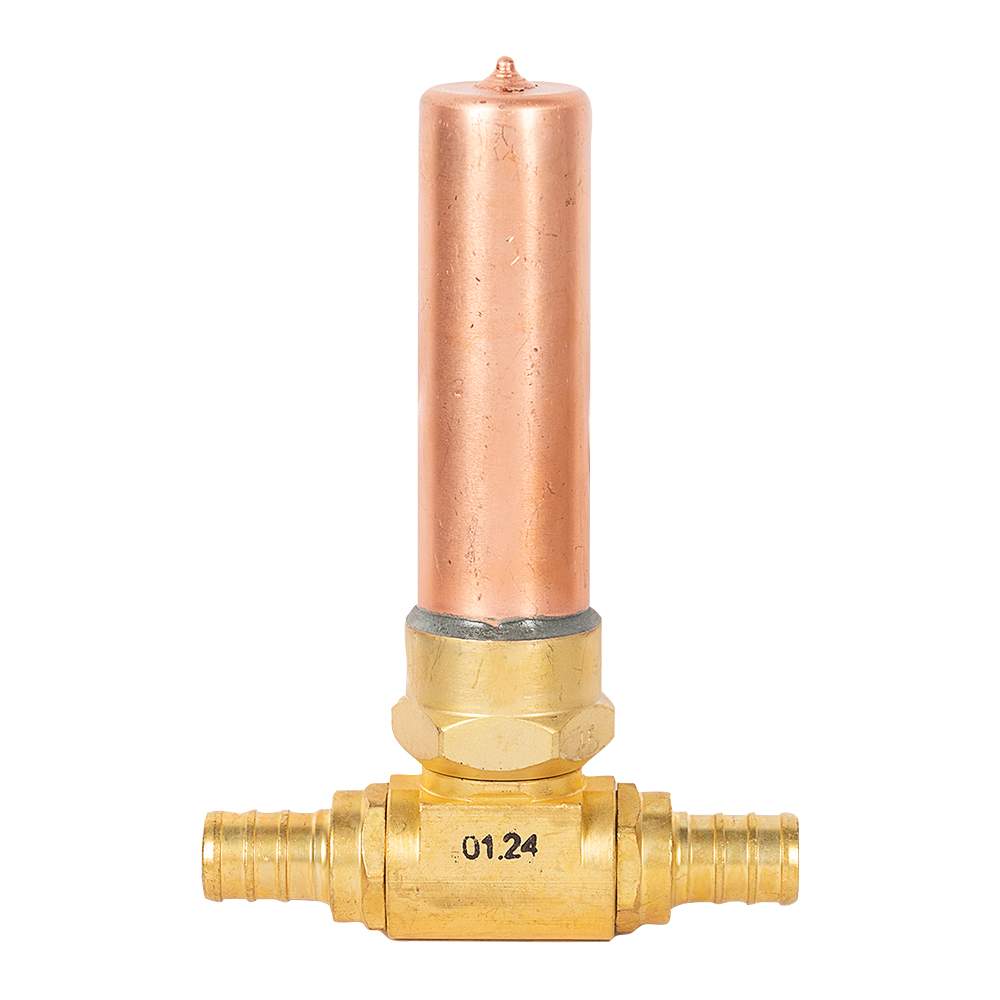 Raccord droit antibélier PEX 1/2 po x 1/2 po