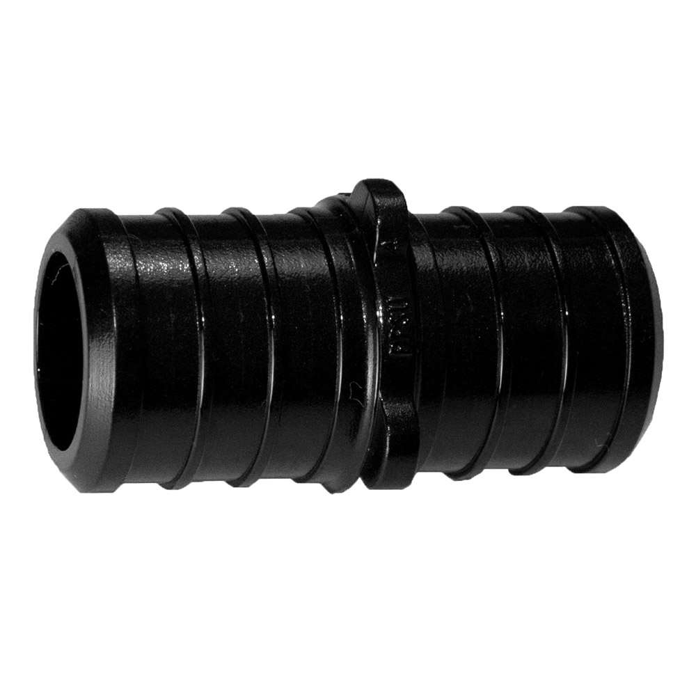 Raccord manchon en poly PEX 3/4 po x 3/4 po