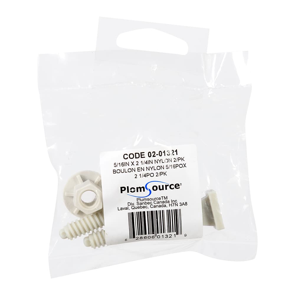 Toilet Bolt Set Pkg/2