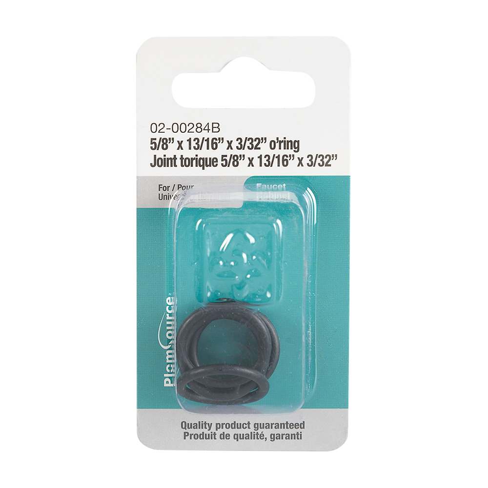 Joints toriques 5/8&nbsp;po&nbsp;x&nbsp;13/16&nbsp;po Pqt/6