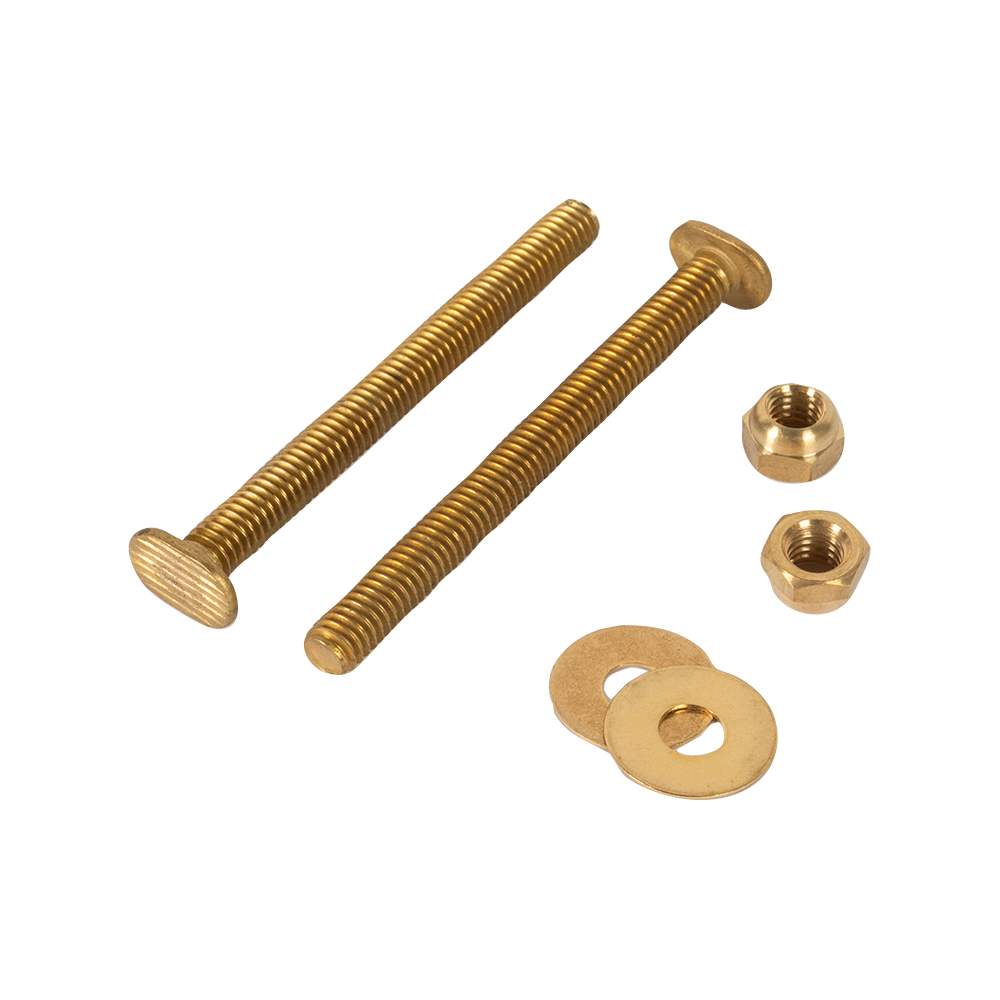 Boulons de toilette à plancher Pqt/2