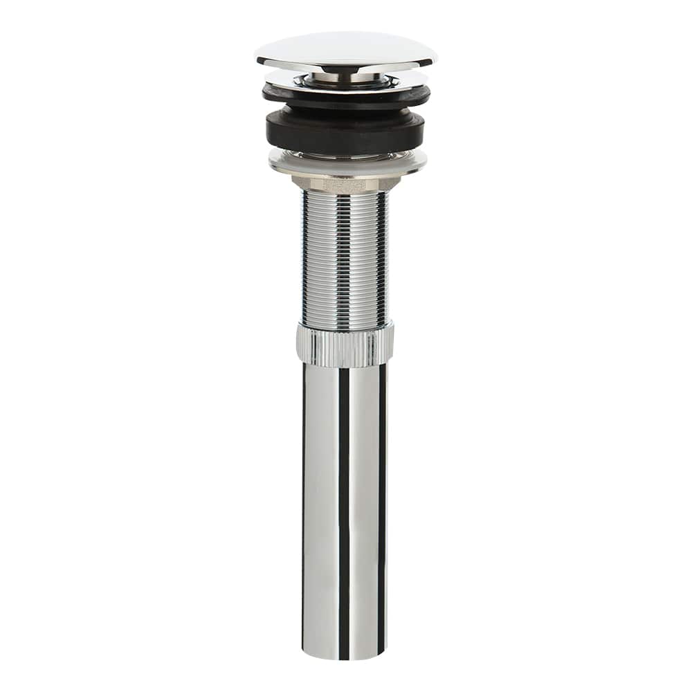 Bonde de vidange pour lavabo sans trop-plein chrome TASSILI