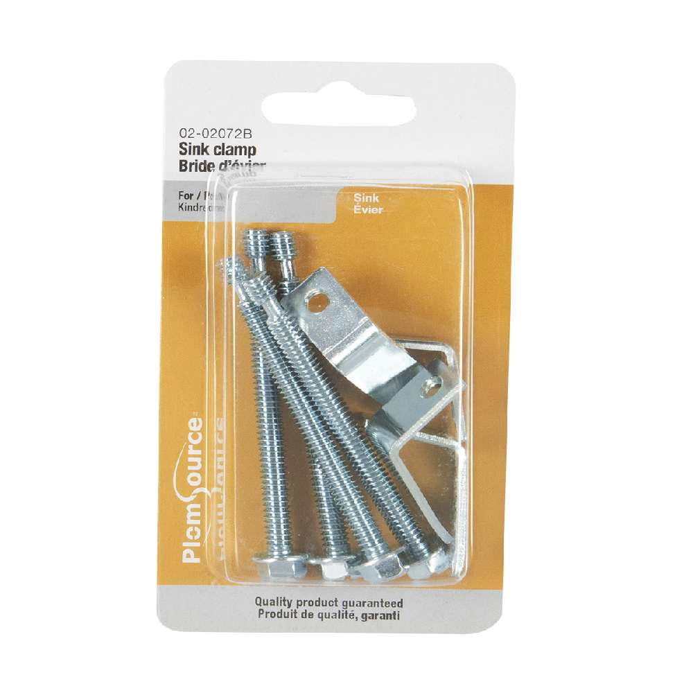 Attaches de montage pour évier Kindred Pqt/4