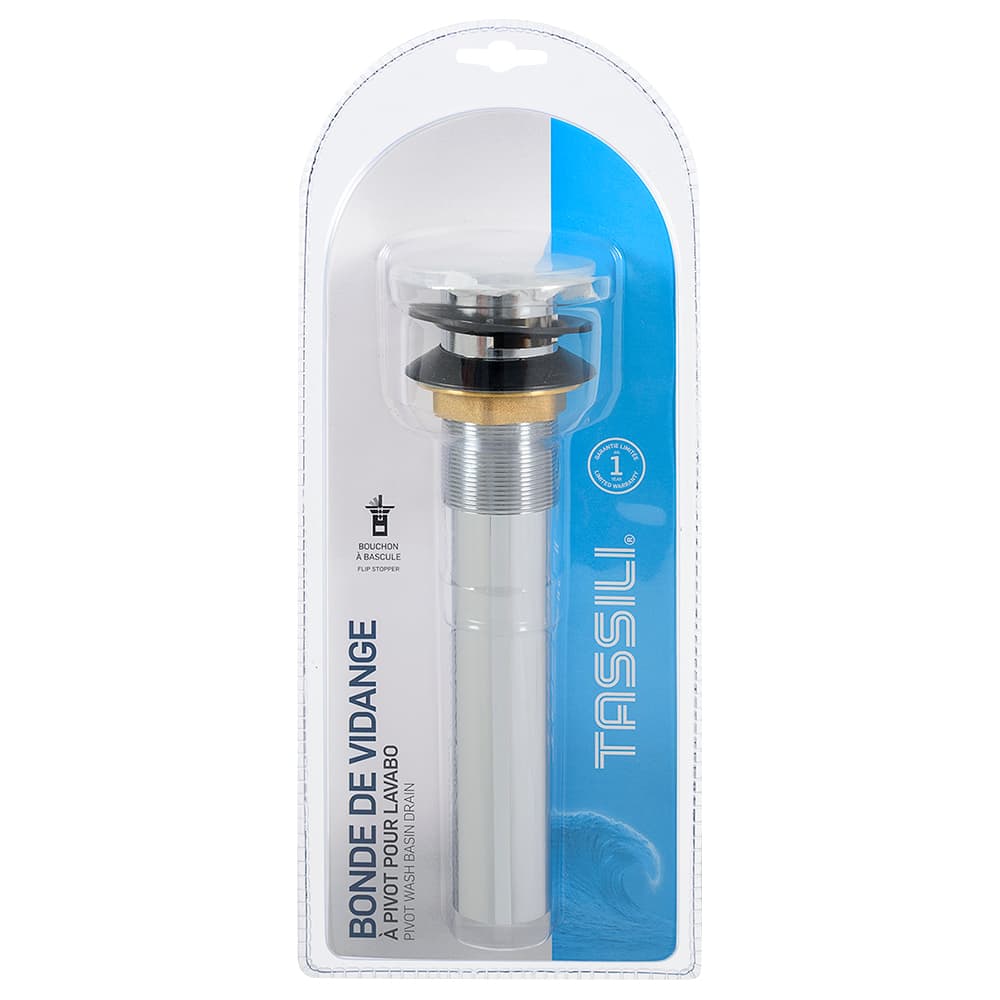 TASSILI Flip Drain for Wash Basin WITH Overflow