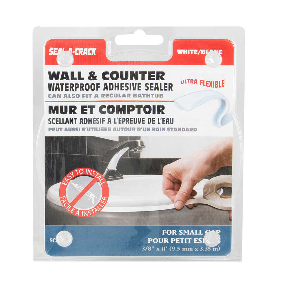Wall and Counter Adhesive Sealer 3/8 in. x 11 ft.